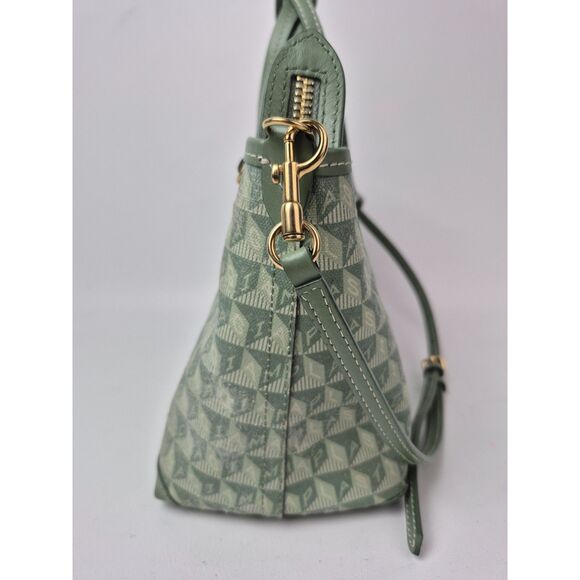 Anya Hindmarch Fern Olive 187541 Tote XS Eyes Crossbody I AM A PLASTIC Bag - Picture 5 of 11